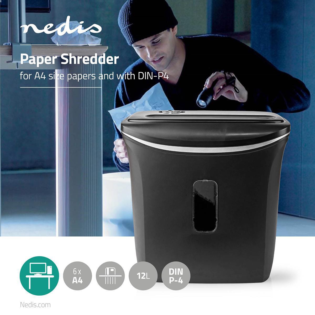Nedis A4 Papierversnipperaar