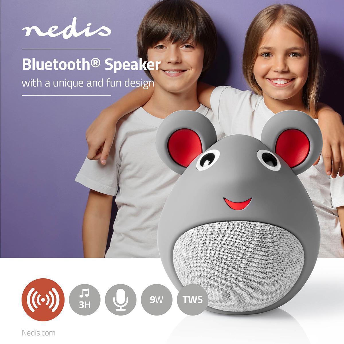 Nedis Bluetooth Speaker Melody Mouse