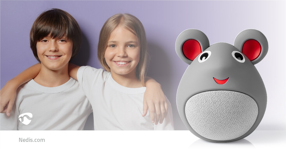 Nedis Bluetooth Speaker Melody Mouse