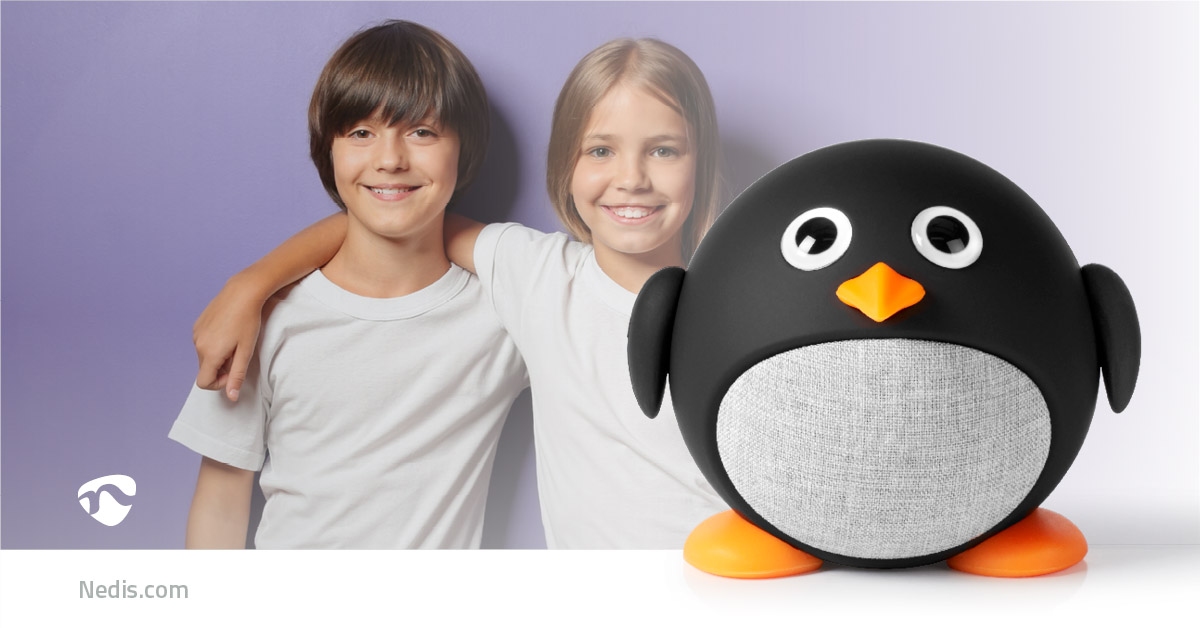 Nedis Bluetooth Speaker Pippy Pinquin