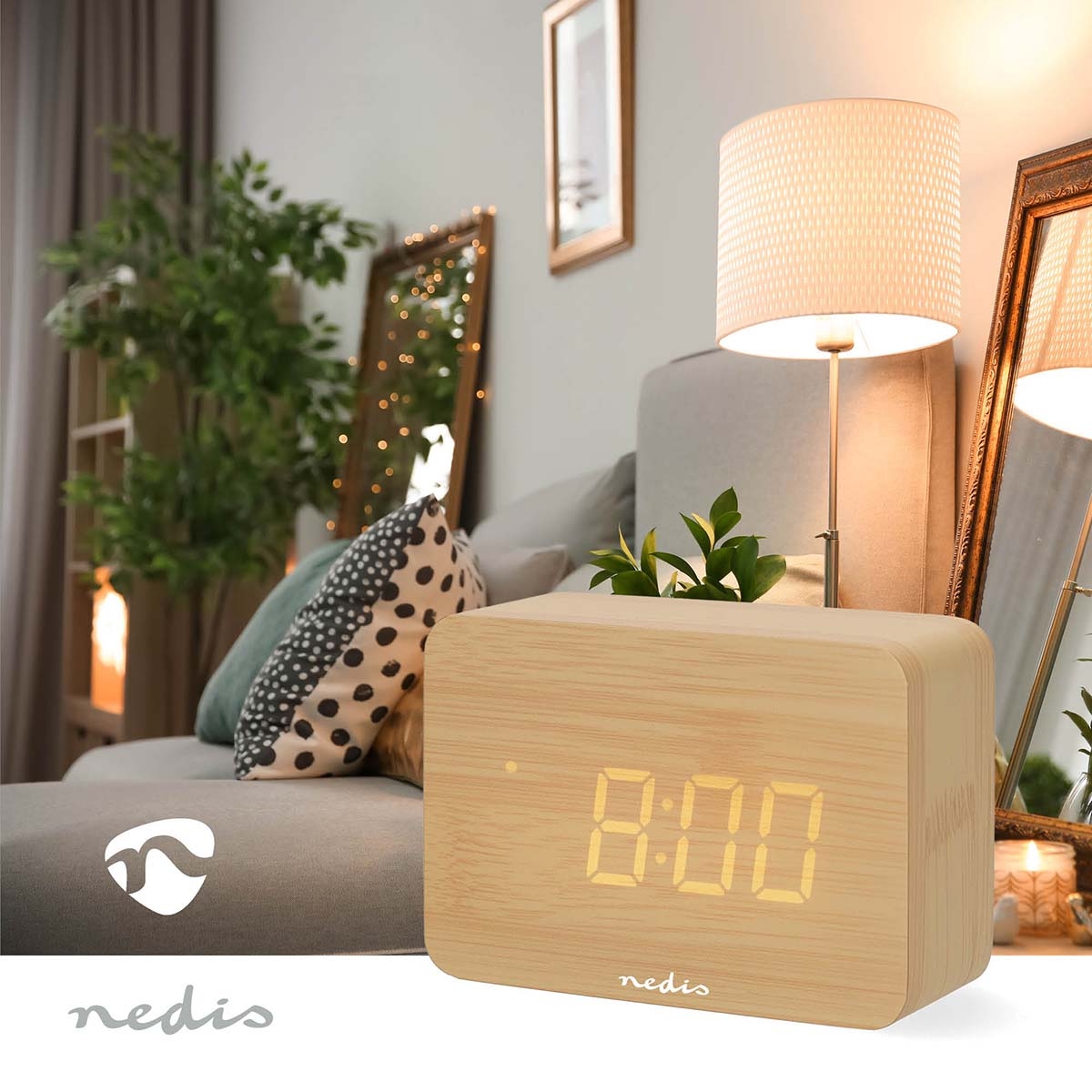 Nedis Digitale Alarm Clock