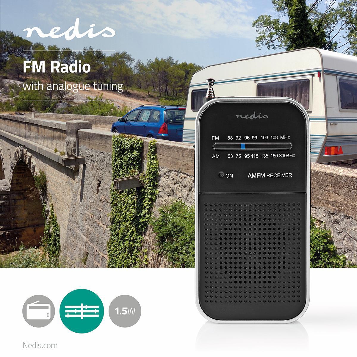 Nedis FM Radio 1.5W