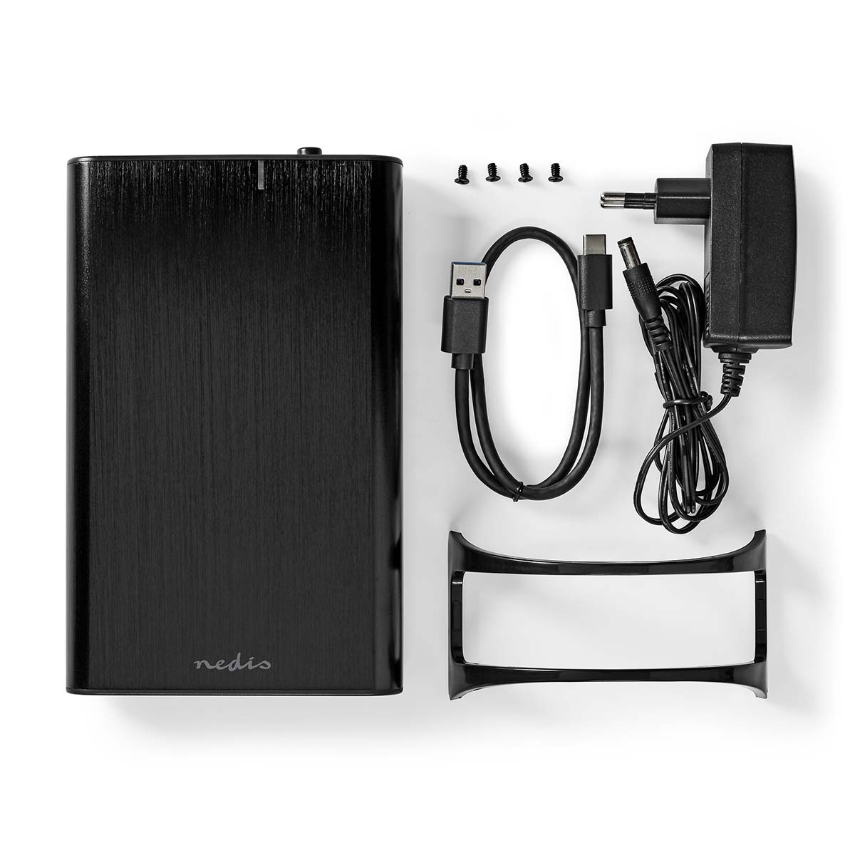 Nedis Hardeschijf Behuizing 3,5" SATA HDD/SSD