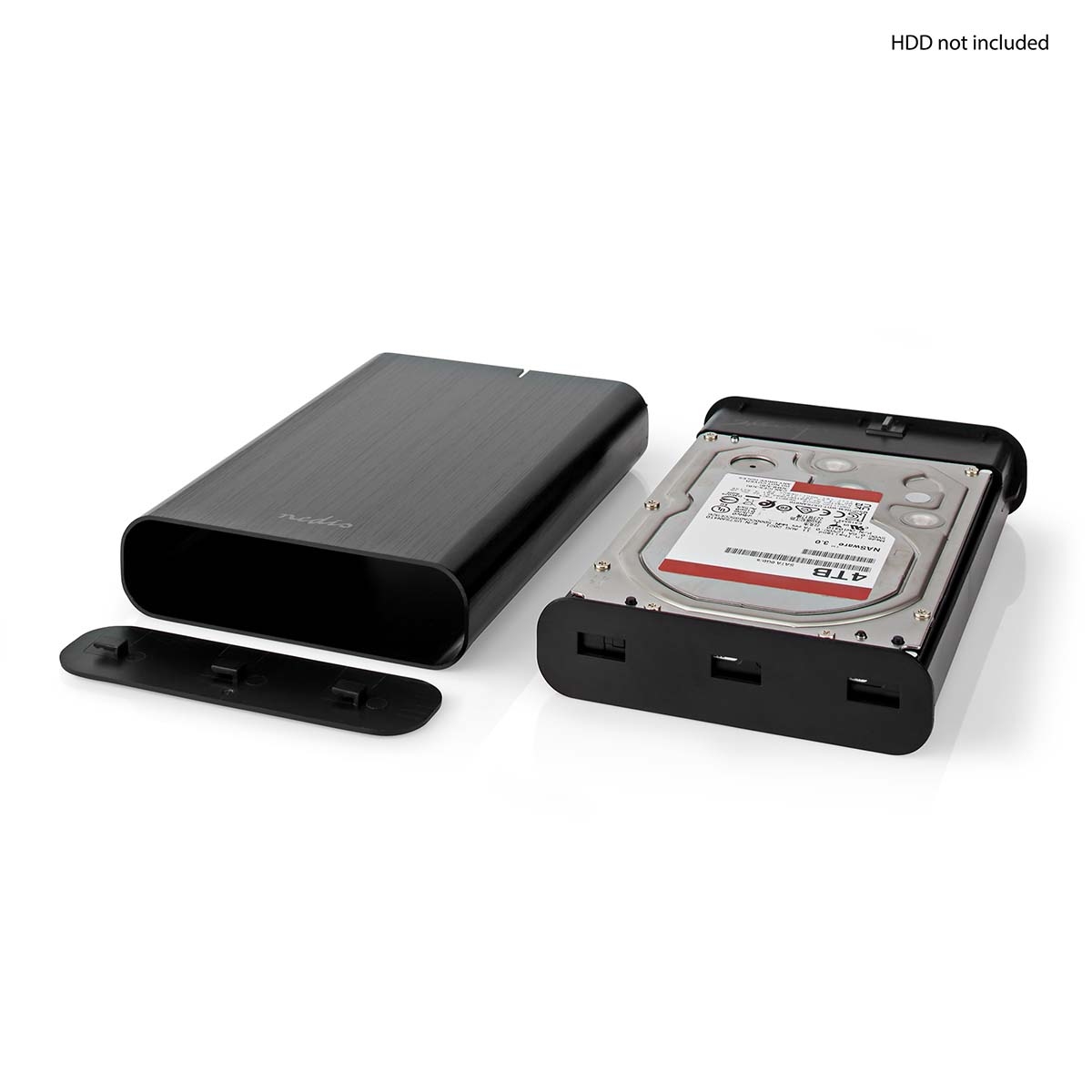 Nedis Hardeschijf Behuizing 3,5" SATA HDD/SSD