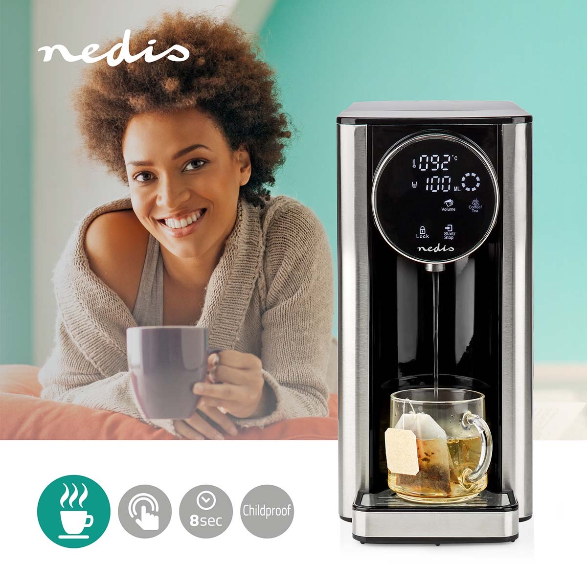 Nedis Heet Water Dispenser