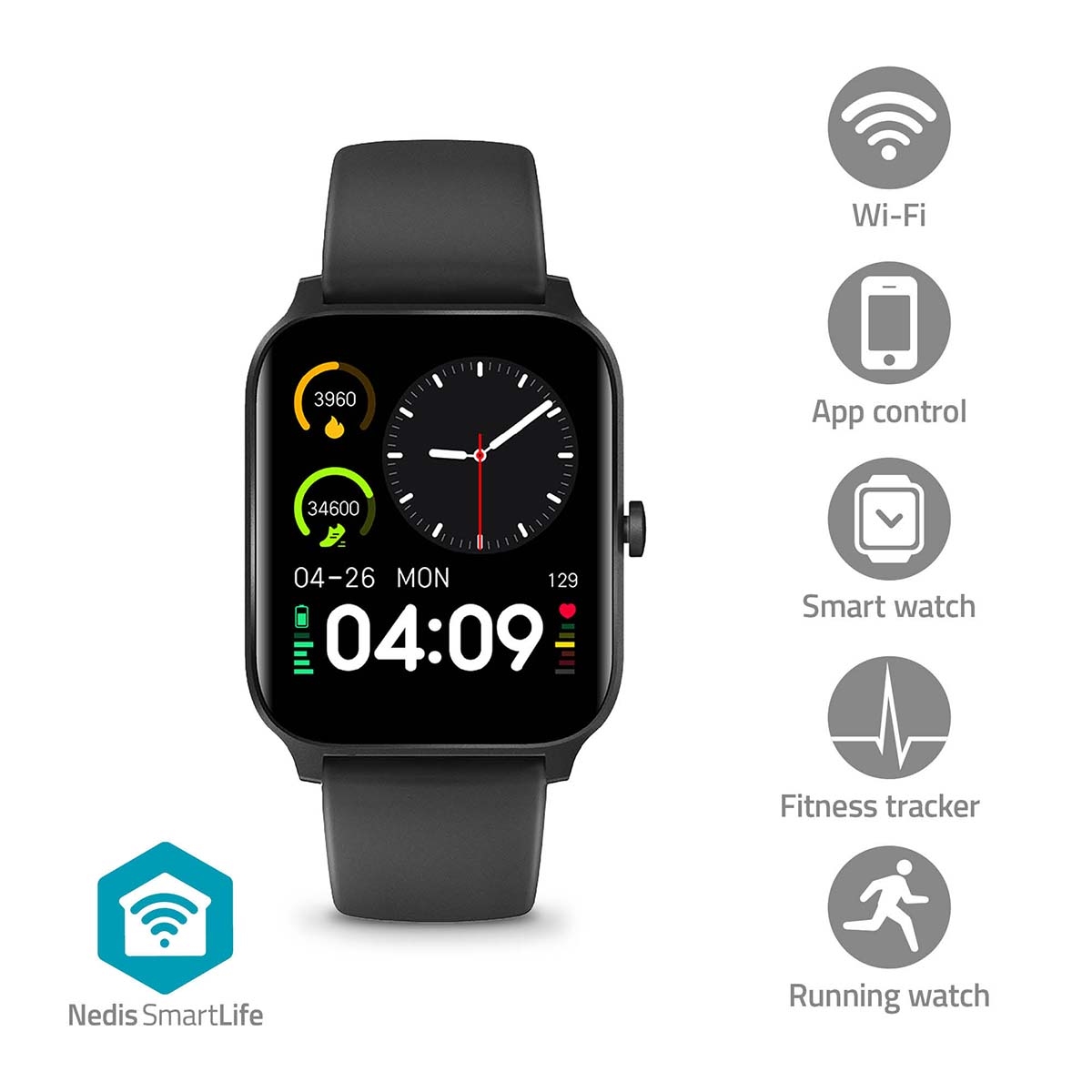 Nedis Multifunctional Smartwatch