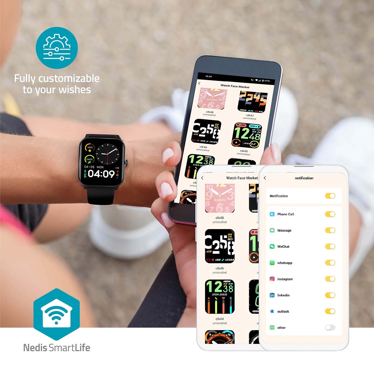 Nedis Multifunctional Smartwatch