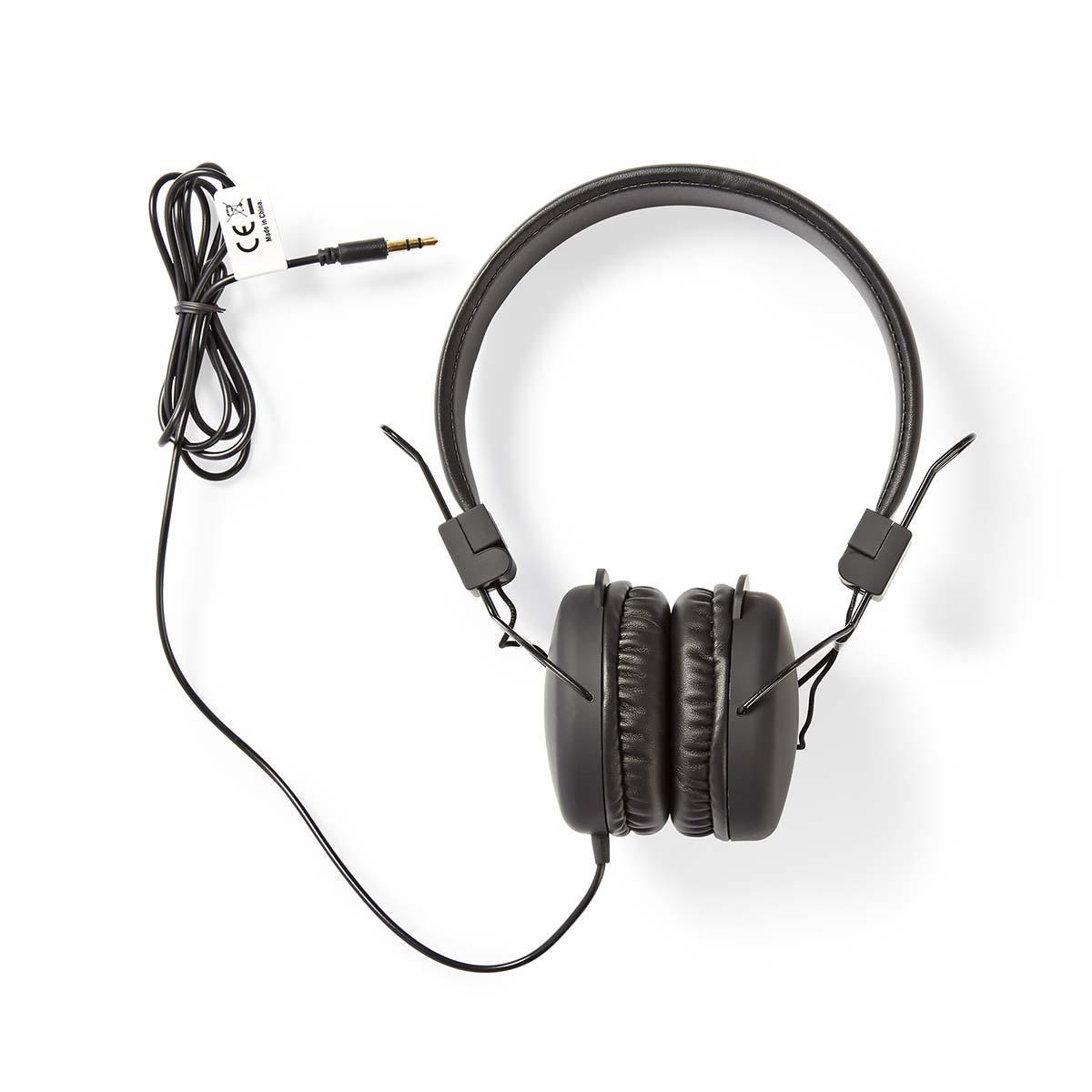 Nedis On-Ear Headphones Wired