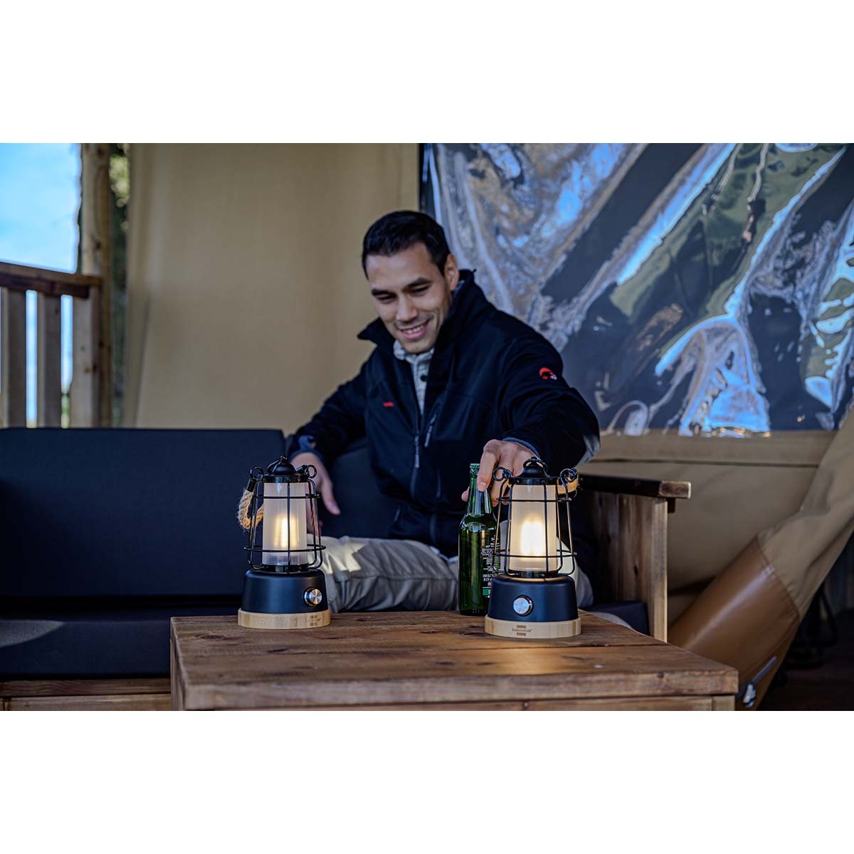 Nedis Oplaadbare campinglamp CAL 1