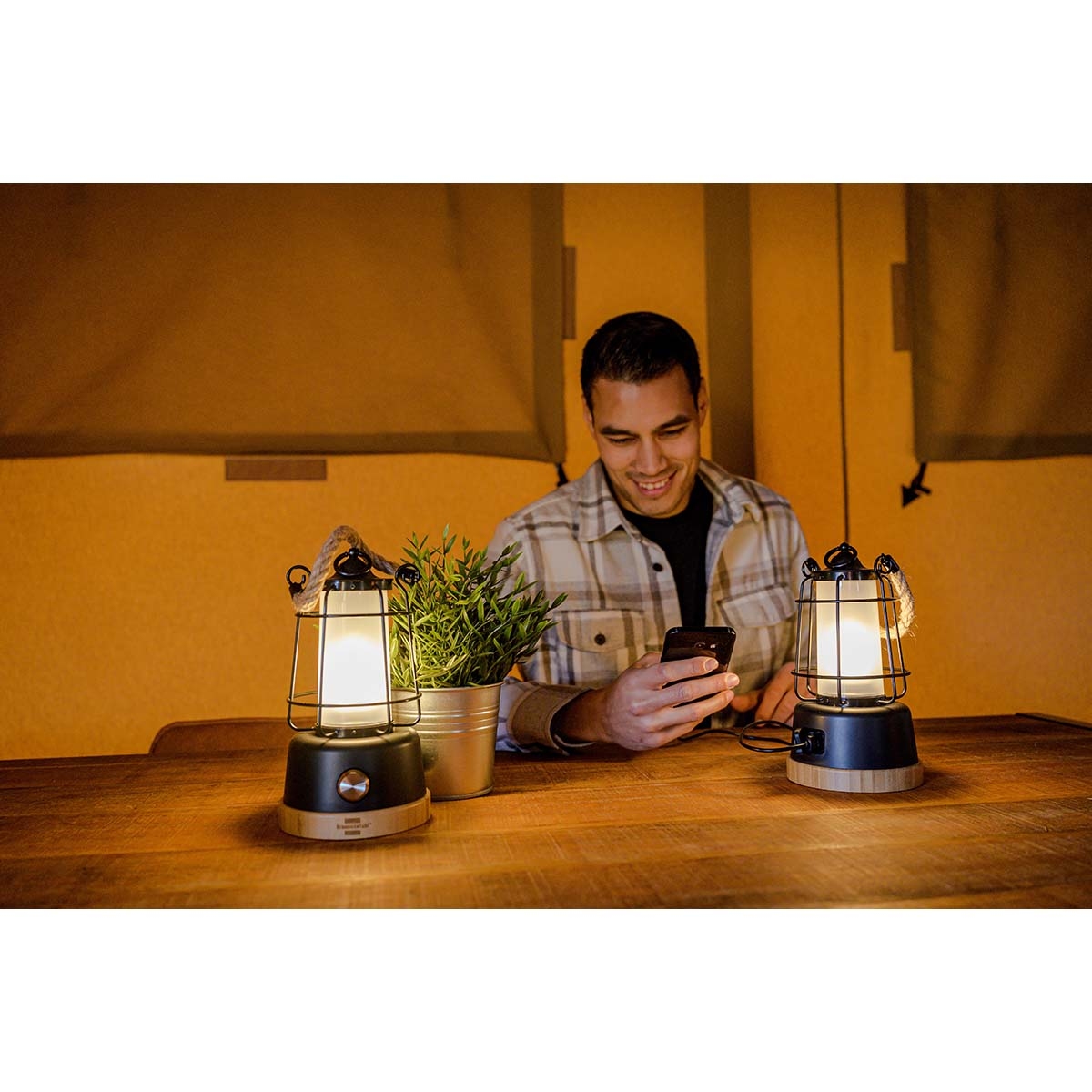 Nedis Oplaadbare campinglamp CAL 1