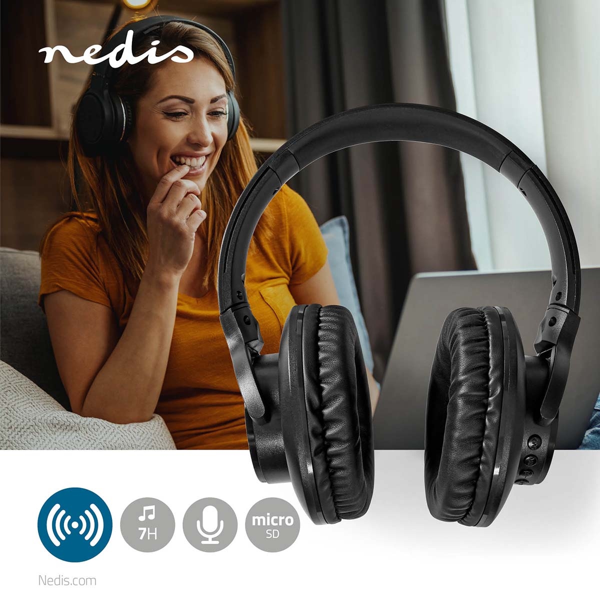 Nedis Over-Ear Headphones