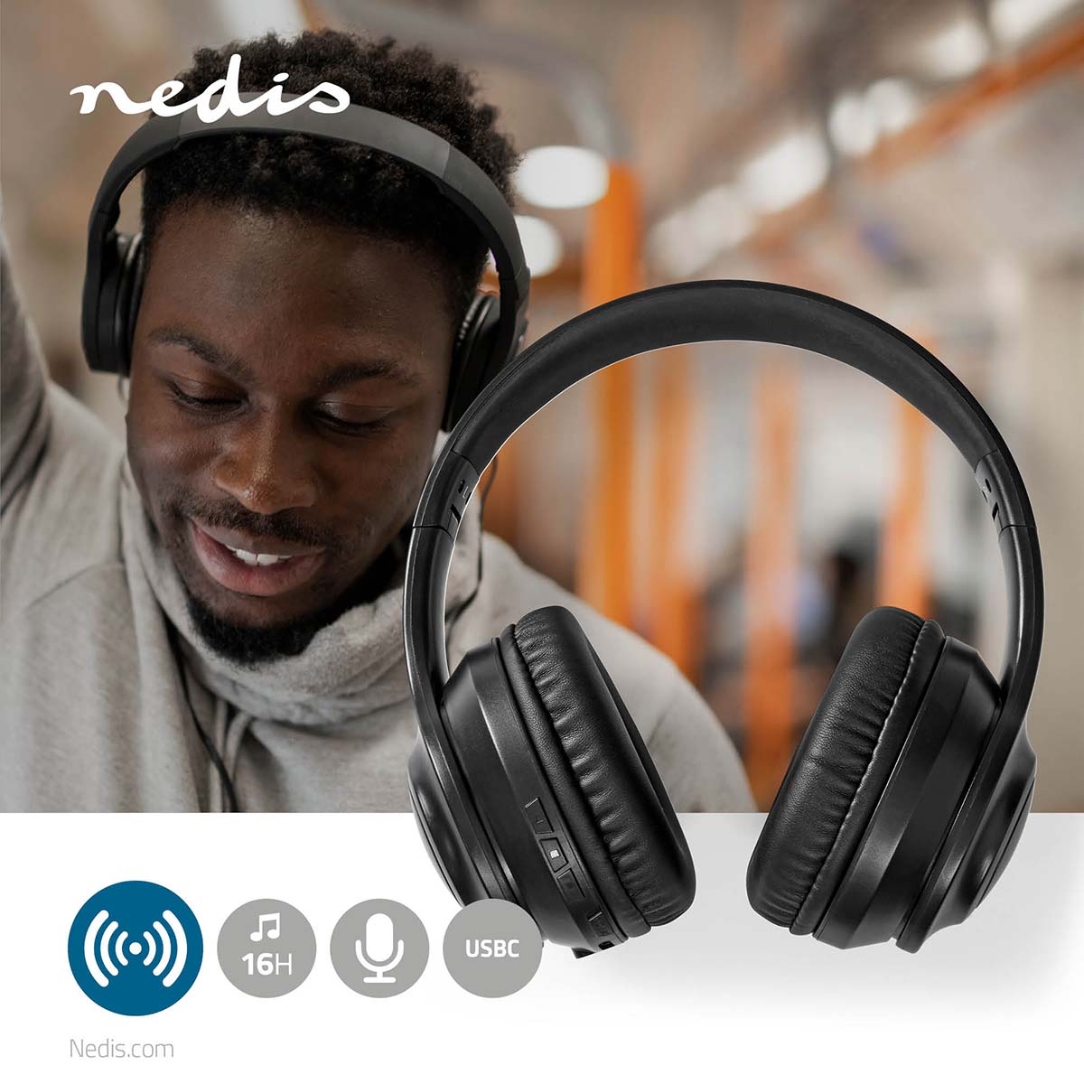 Nedis Over-Ear Headphones