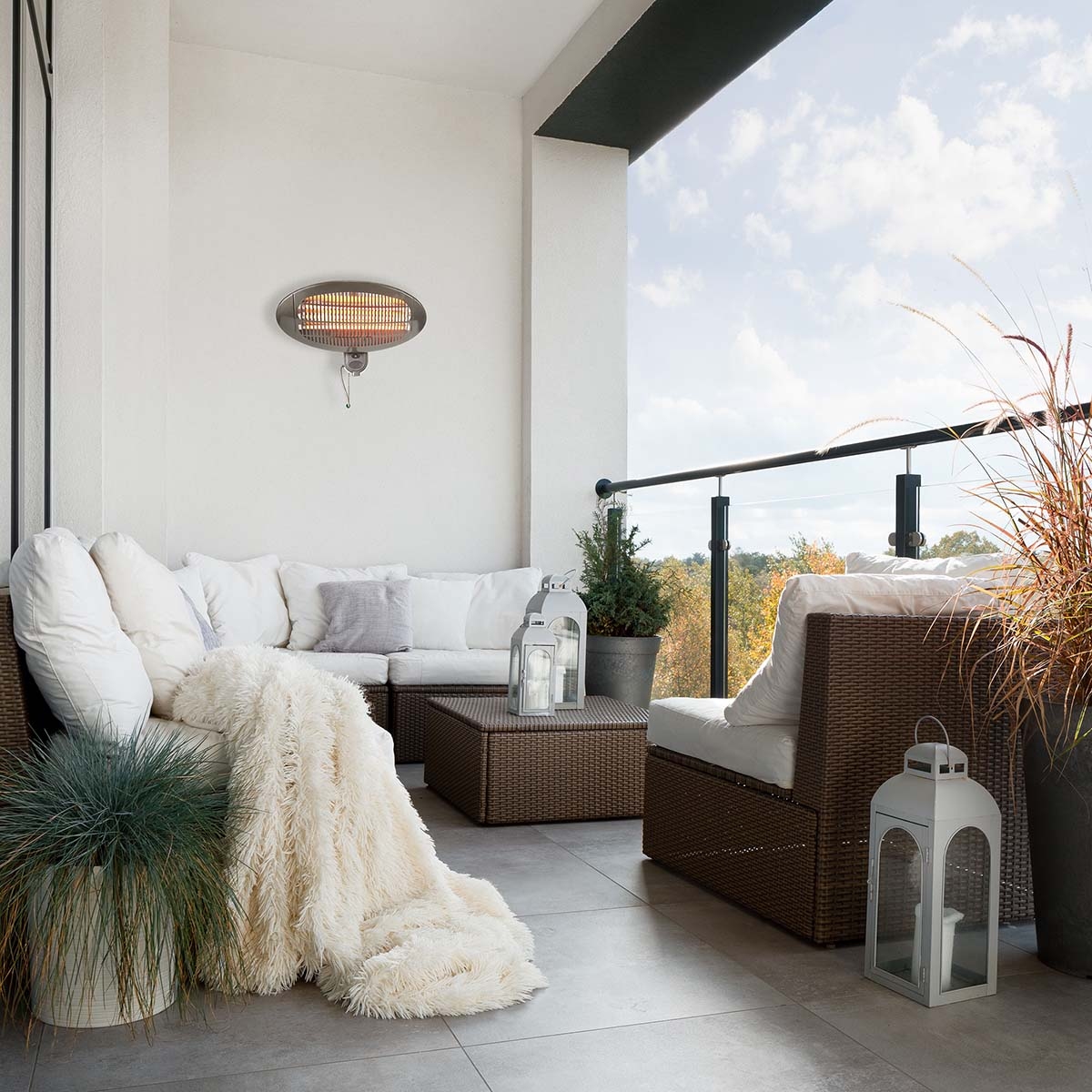 Nedis Patio Verwarmer 650/1300/2000 W