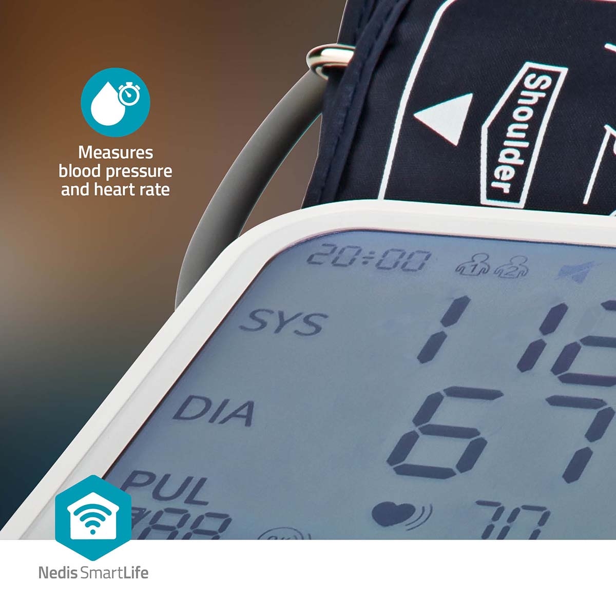 Nedis Smart Blood Pressure Monitor