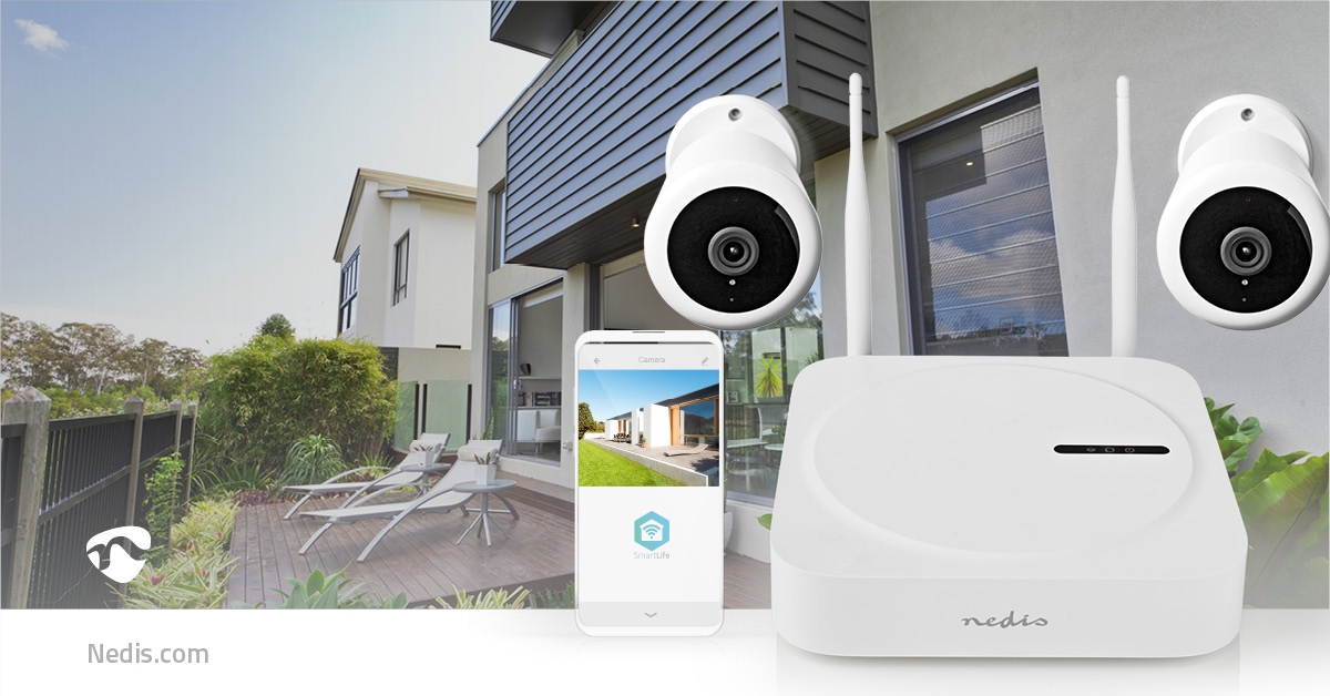 Nedis Smart Wireless NVR Security Set