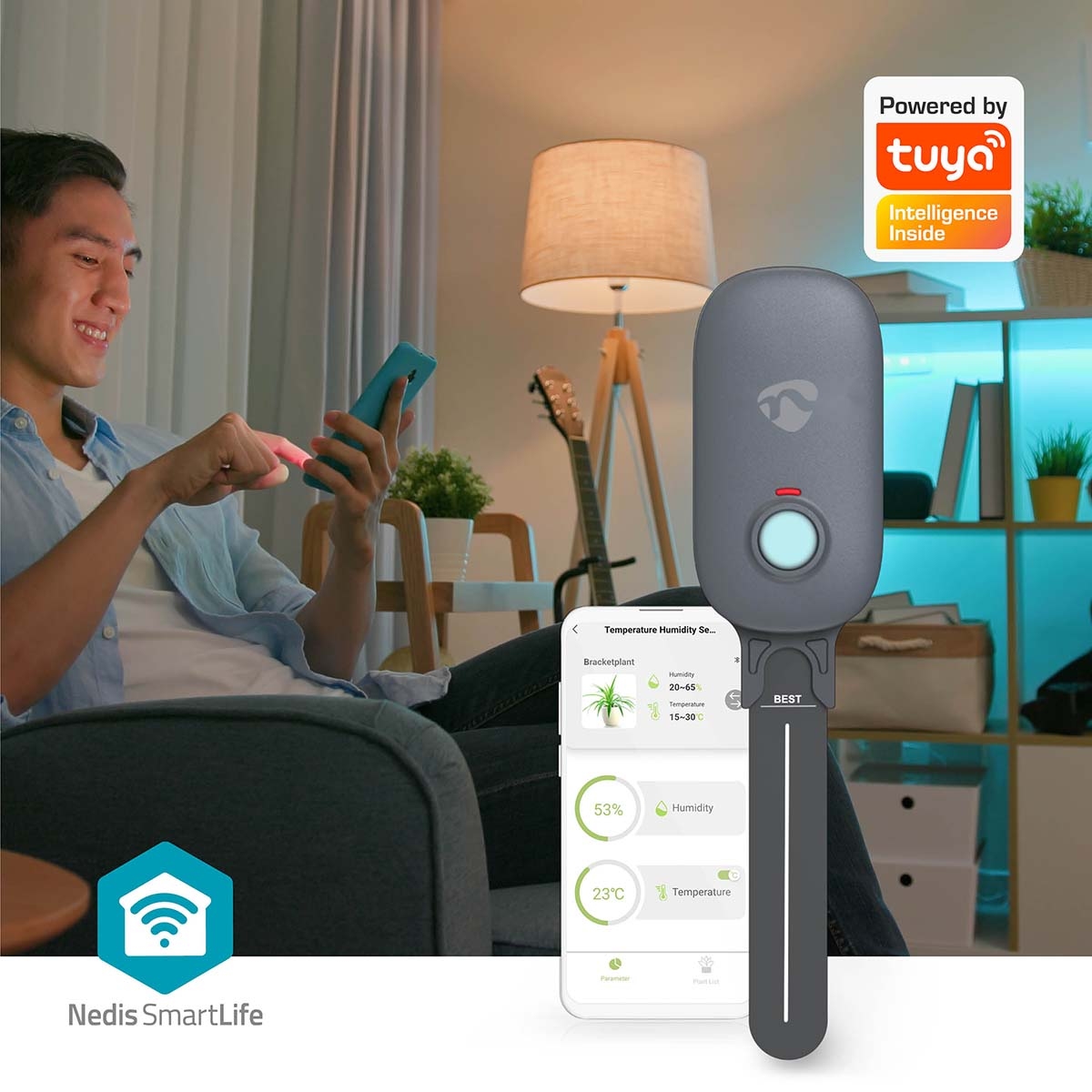 Nedis SmartLife Bodemvochtmeter