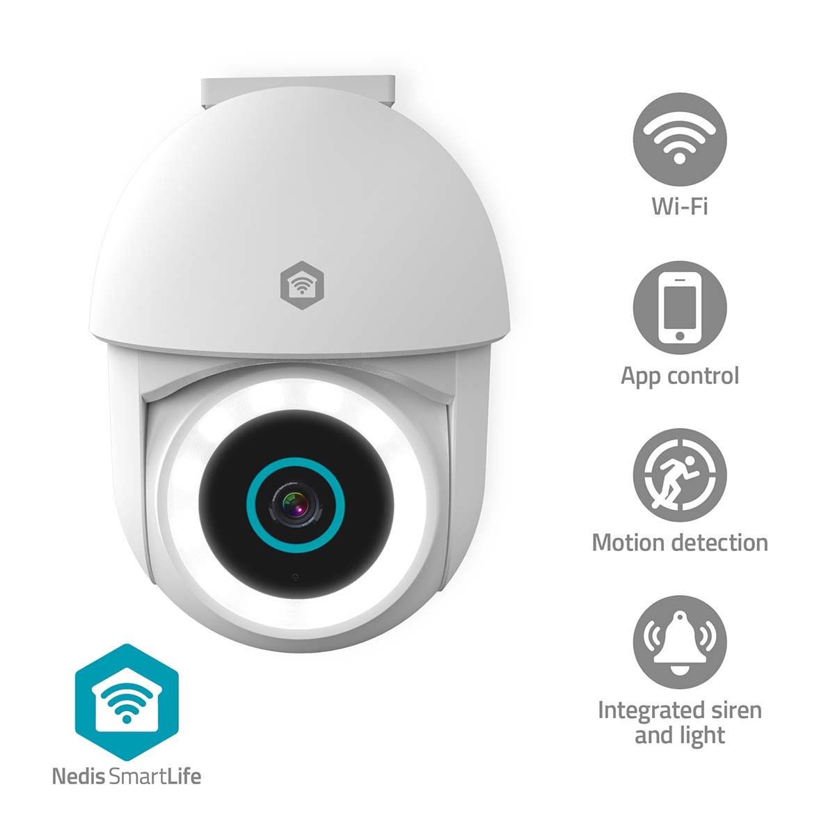 Nedis SmartLife Camera Outdoor Pan/Tilt