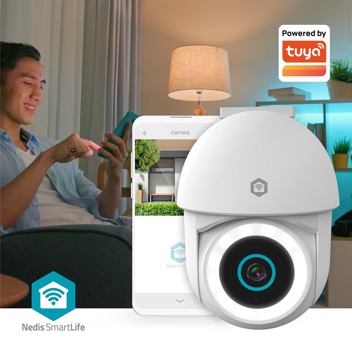 Nedis SmartLife Camera Outdoor Pan/Tilt