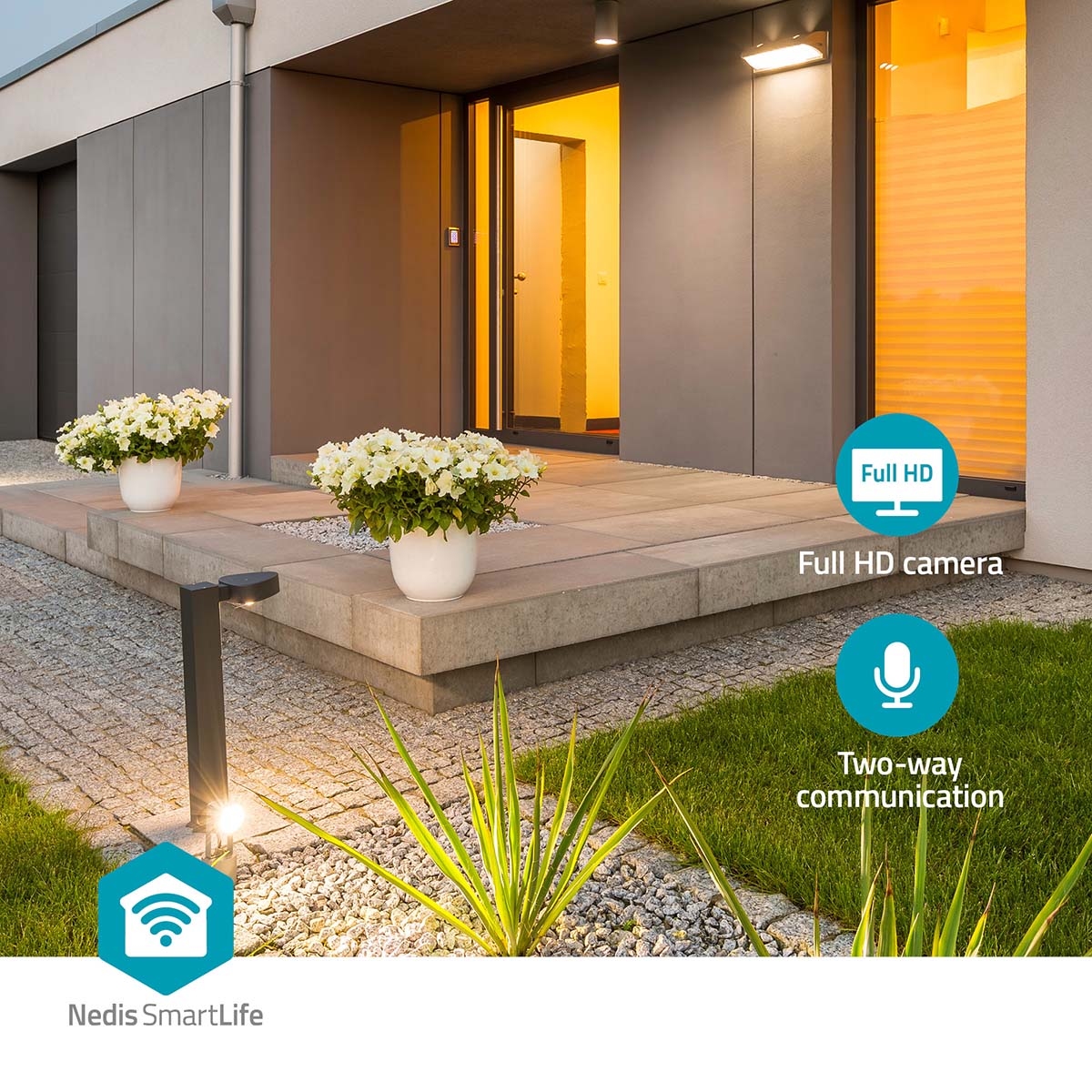 Nedis SmartLife Camera Outdoor Pan/Tilt