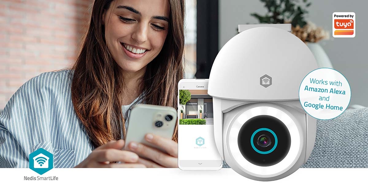 Nedis SmartLife Camera Outdoor Pan/Tilt