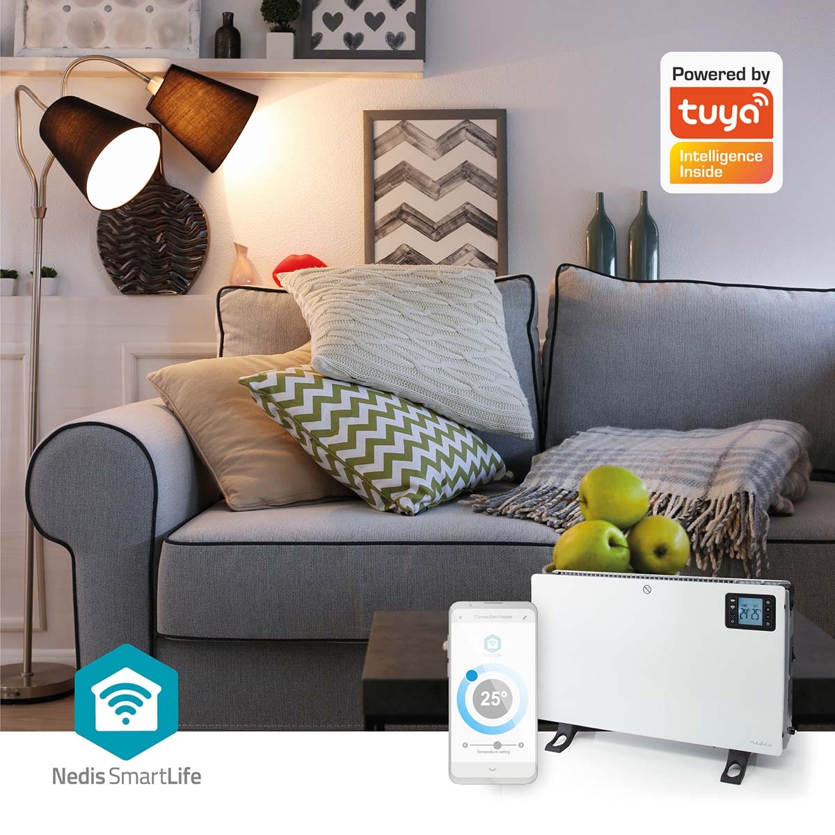 Nedis SmartLife Convectorkachel