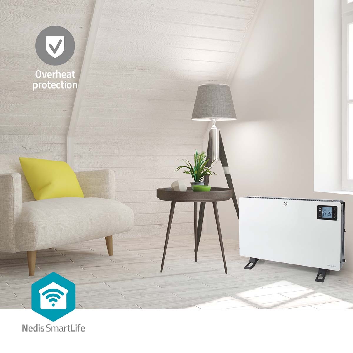 Nedis SmartLife Convectorkachel