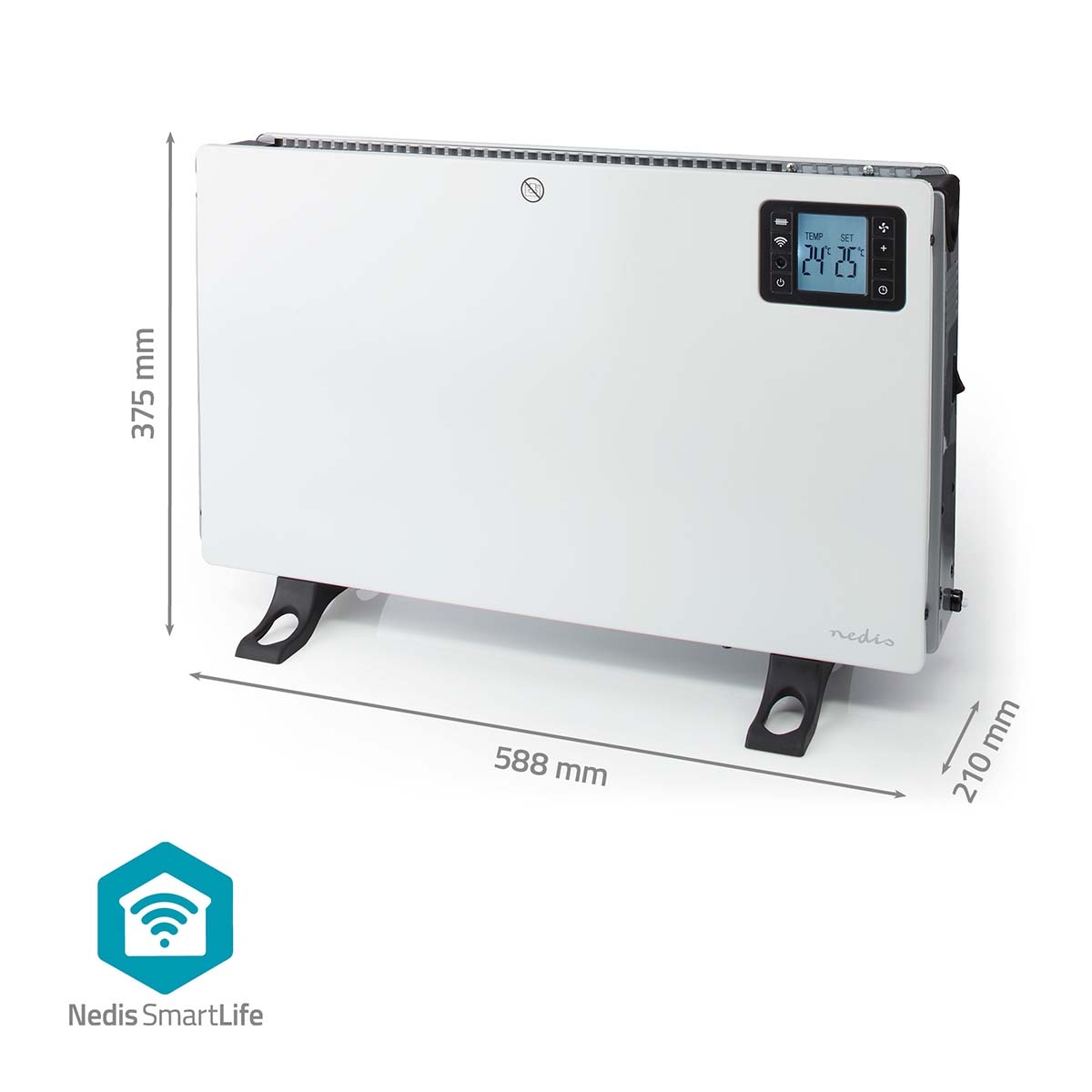 Nedis SmartLife Convectorkachel