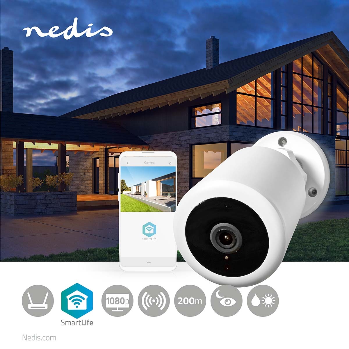 Nedis SmartLife Draadloos Camera systeem