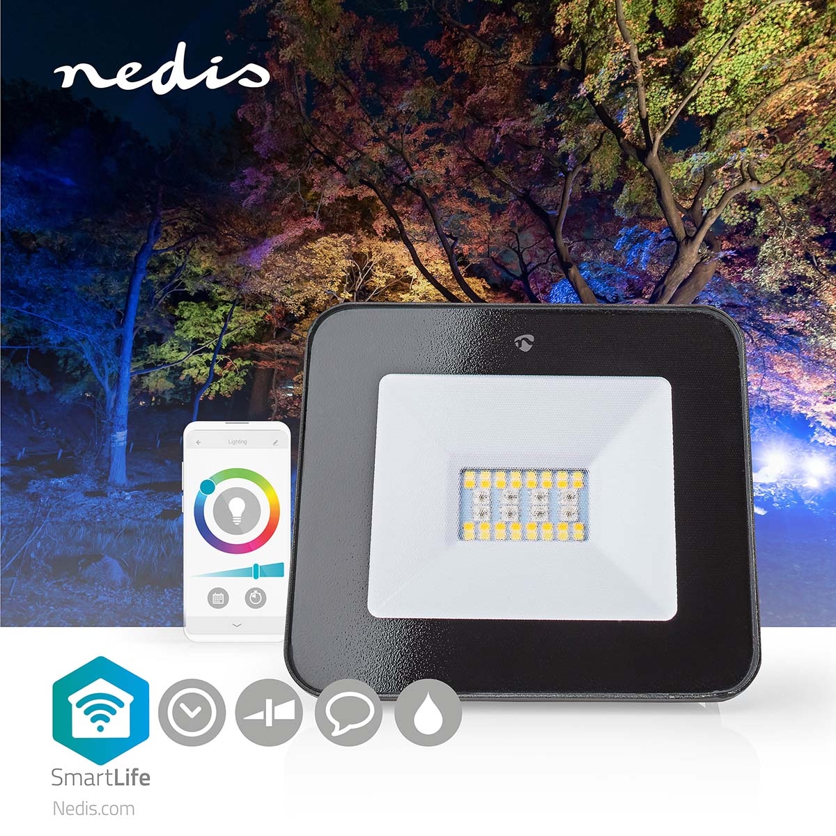 Nedis SmartLife Schijnwerper