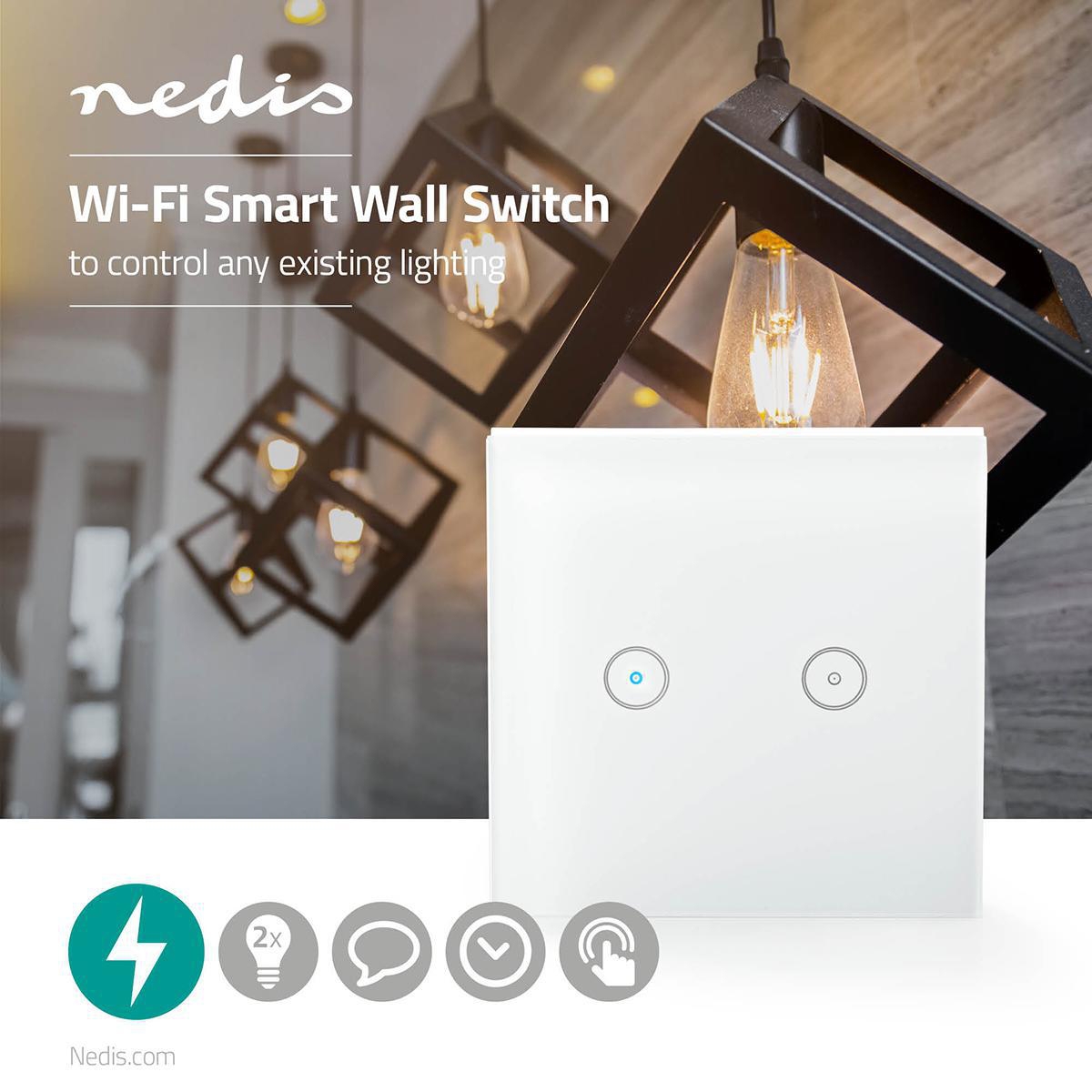 Nedis SmartLife Wandschakelaar