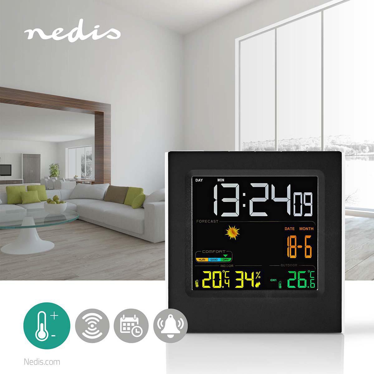 Nedis Weather Station met outdoor sensor