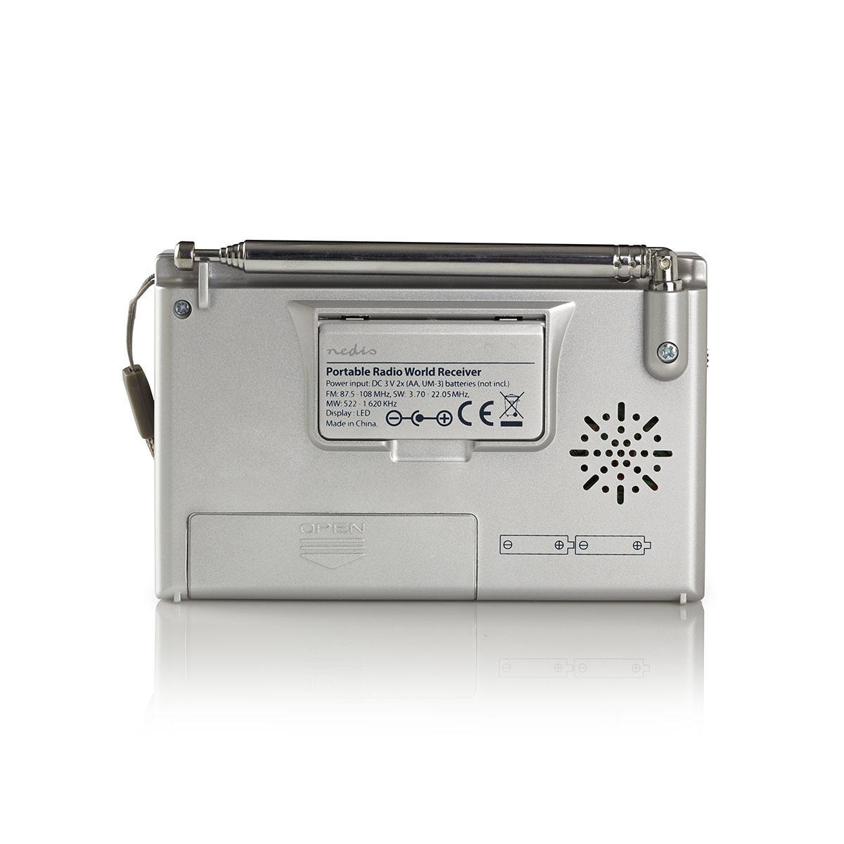 Nedis Wereldradio Draagbaar