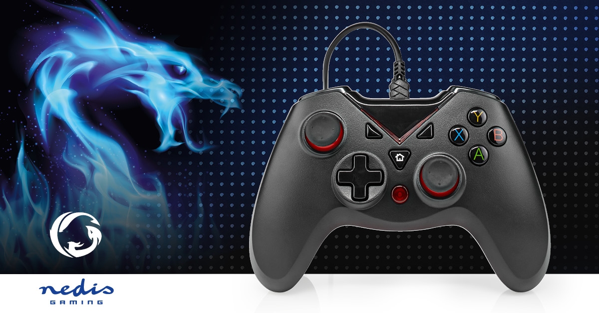 Nedis Wired Gamepad with force vibration