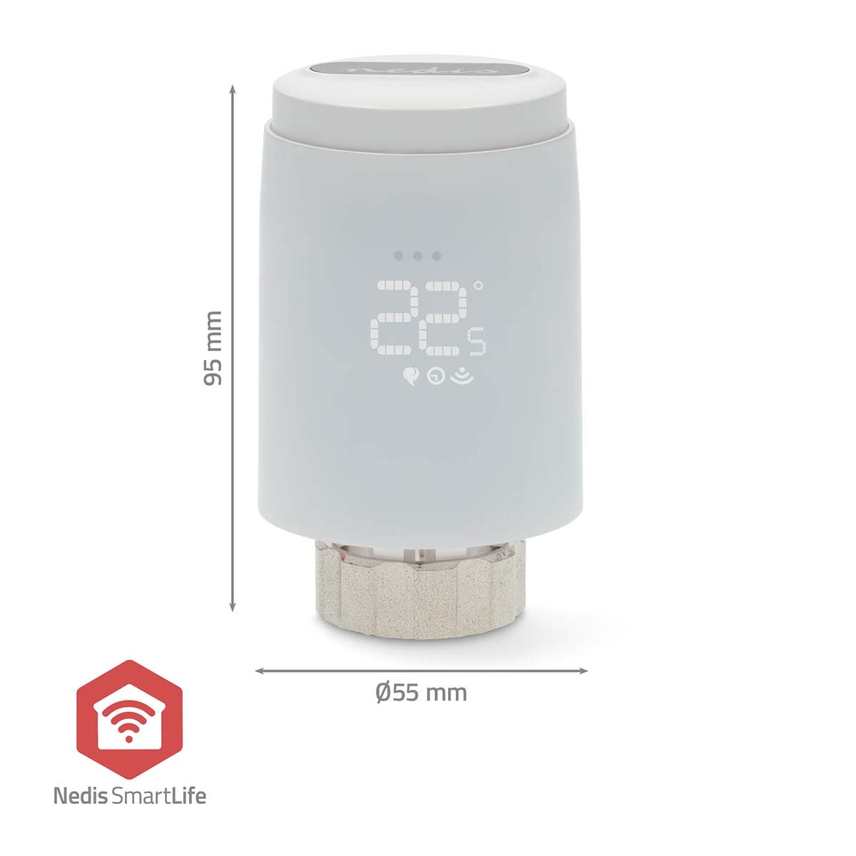 Nedis Zigbee SmartLife Radiatorbediening