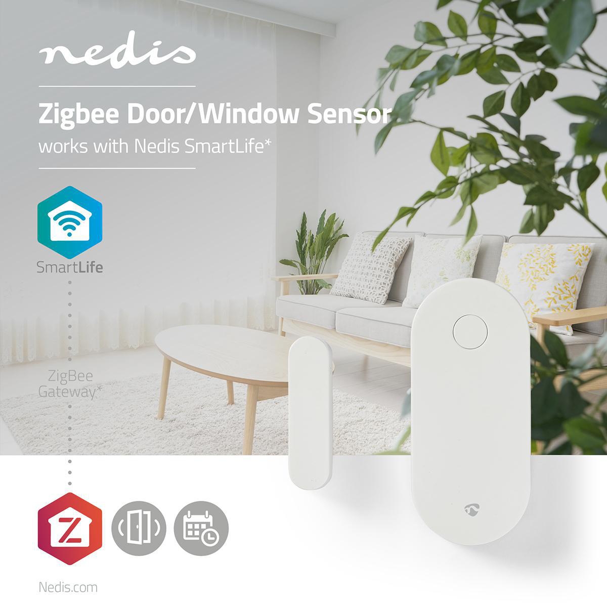 Nedis Zigbee SmartLife Slimme Deur- of Raamsensor
