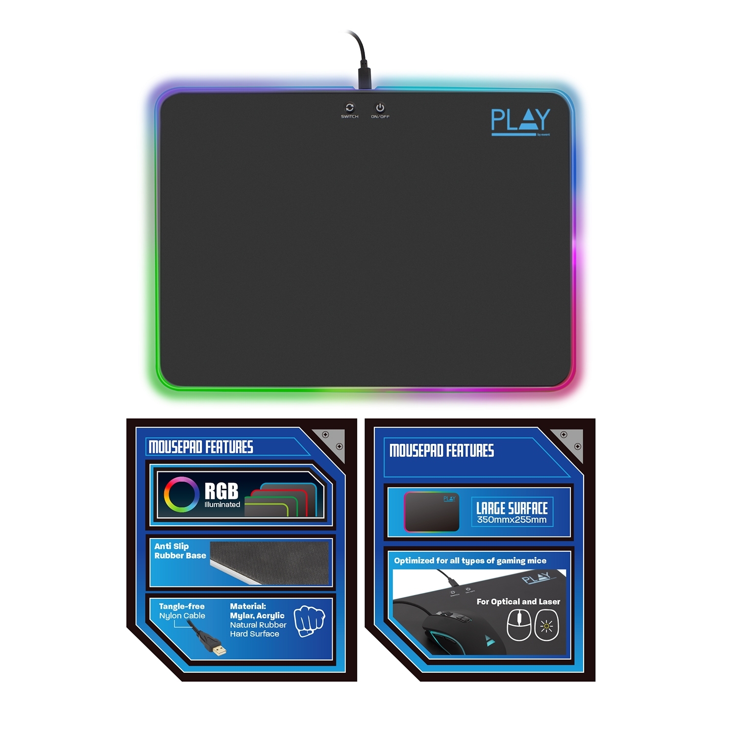 Play Ewent Gaming Mousepad