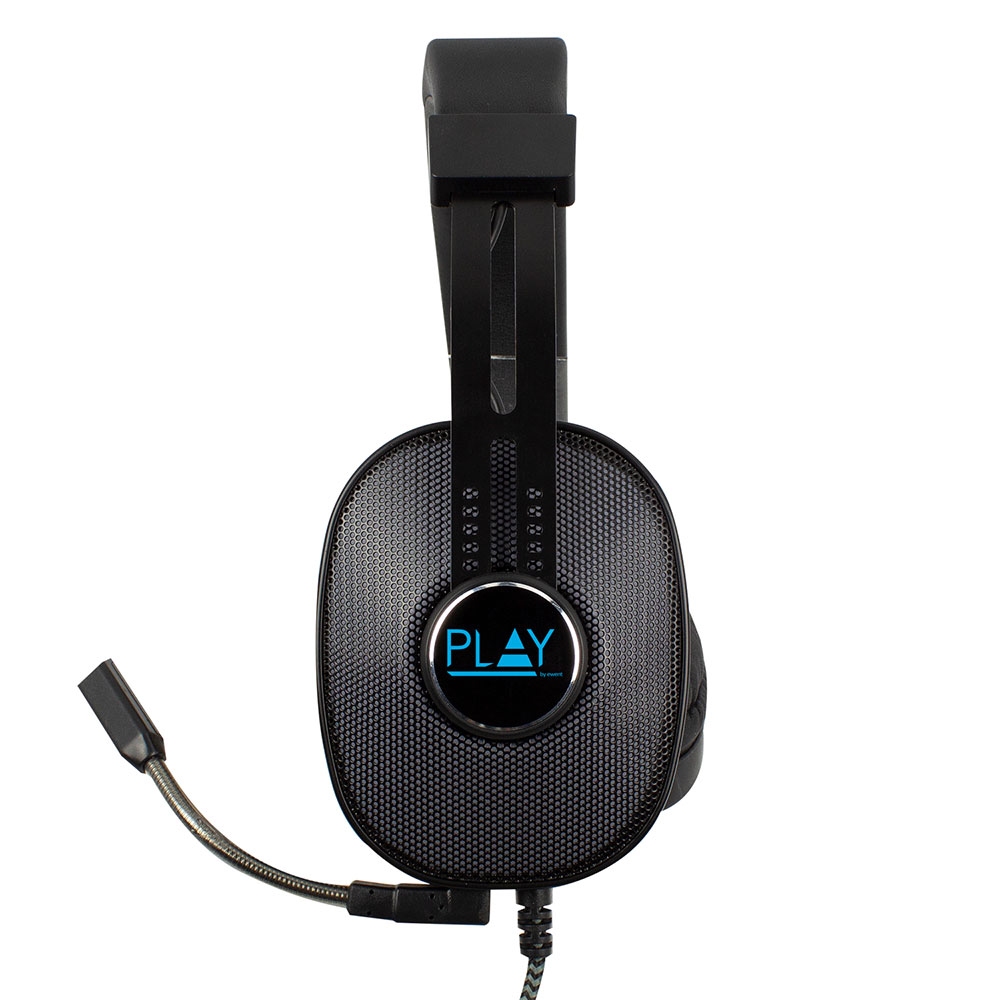 Play Over-ear Gaming Headset met microfoon en RGB leds