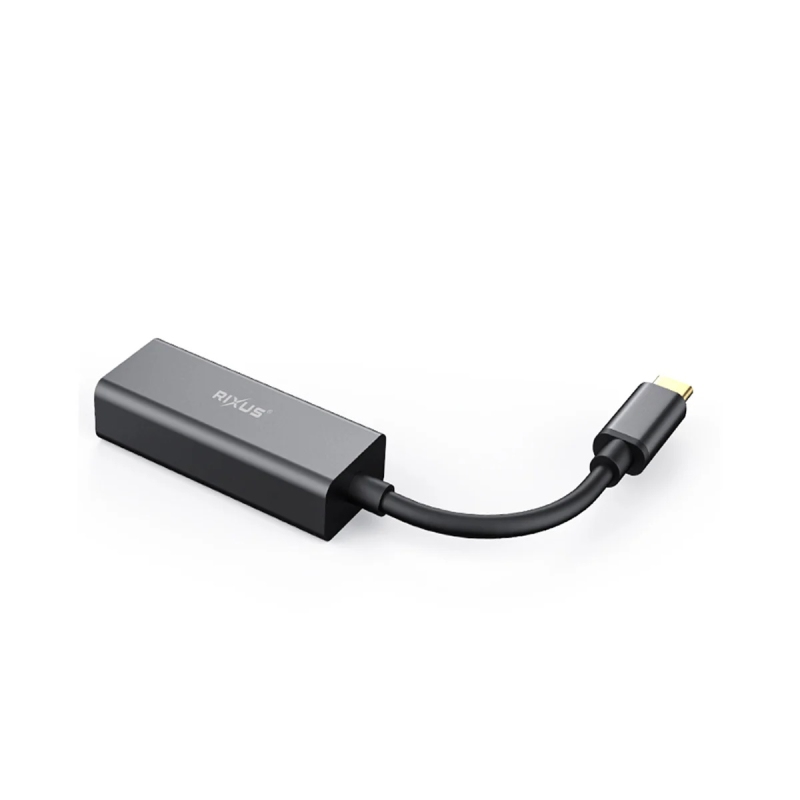 Rixus USB-C to Ethernet Gigabit Adapter