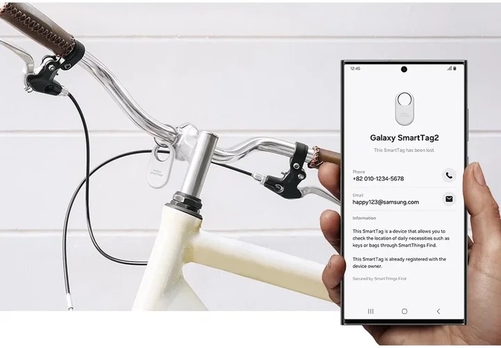 Samsung Galaxy SmartTag2 Wit of zwart