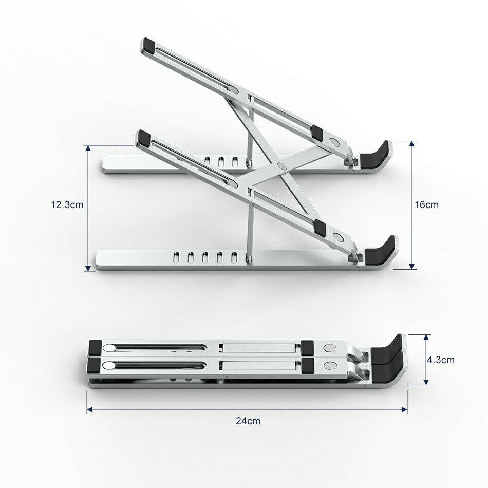 WiWu Ergonomische Aluminium laptop standaard 11.6-15,6 inch